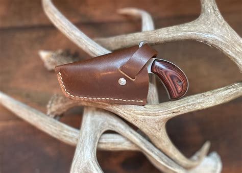 Custom Leather Holster for NAA .22 Magnum 1 1/8 and 1 5/8 Inch - Etsy