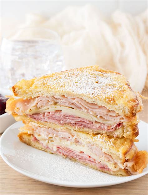 Monte Cristo Sandwich - The Chunky Chef