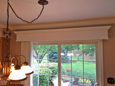 wood cornice for sliding glass door - clementebrott