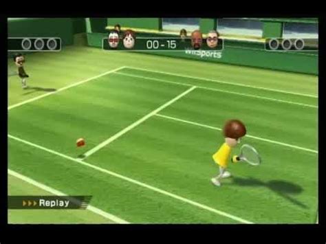 Wii Tennis right hand gameplay Encode 242 08 Feb 2024 - YouTube