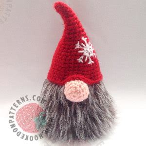 Santa Gonk Crochet Pattern - Hooked On Patterns