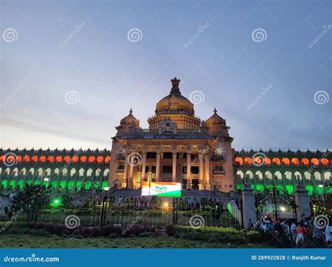 Vidhana soudha stock photo. Image of building, historic - 289922828