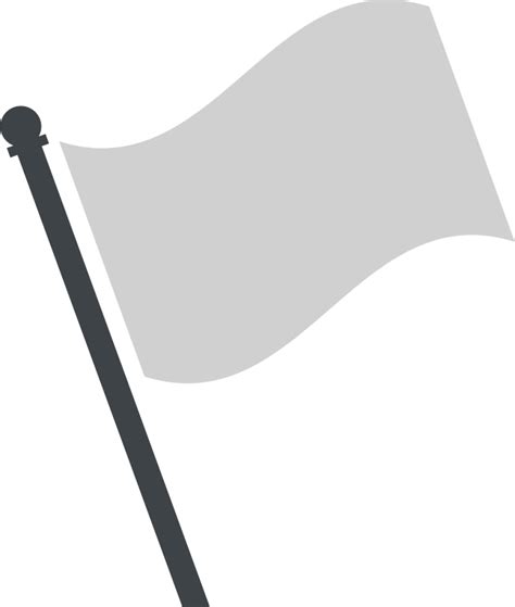 "waving white flag" Emoji - Download for free – Iconduck