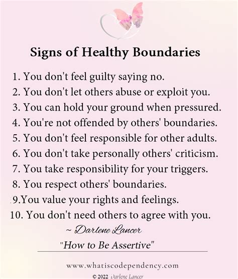 Signs of Healthy Boundaries. Healthy boundaries are essential in… | by ...