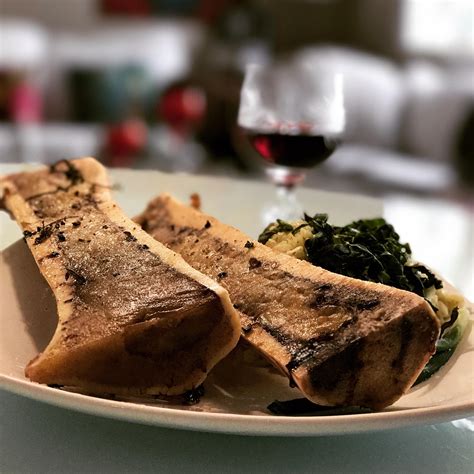 [Homemade] Roasted bone marrow and collard greens risotto : r/food