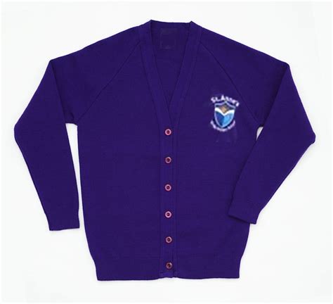 St Anne's Catholic School V-Neck Knitted Cardigan with logo : Michael Sehgal and Sons Ltd , Buy ...