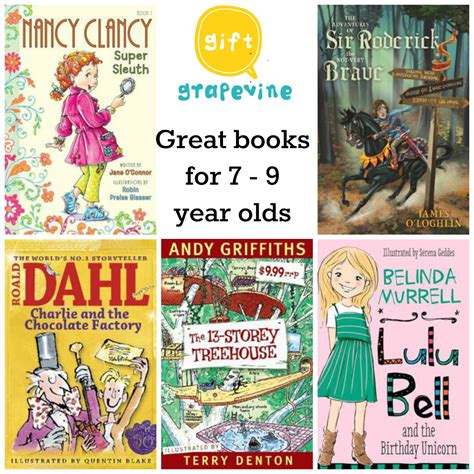 Great books for 7 - 9 year olds | giftgrapevine.com.au