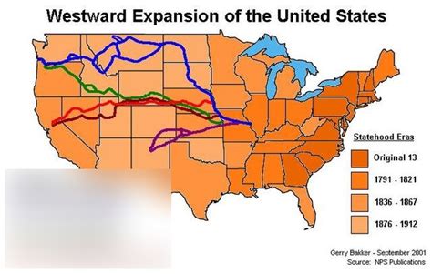 Western Trails: Oregon, California, Santa Fe, and Mormon Trails Diagram ...