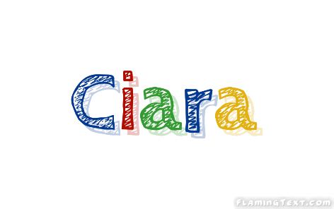 Ciara Logo | Free Name Design Tool from Flaming Text