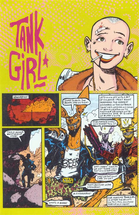 Tank Girl Comic part 1 - Best Cartoon and Comic