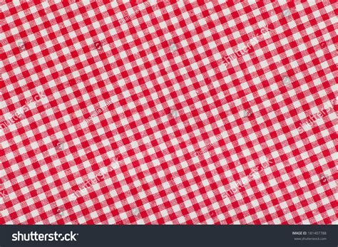 Red White Checkered Background Stock Photo (Edit Now) 181407788