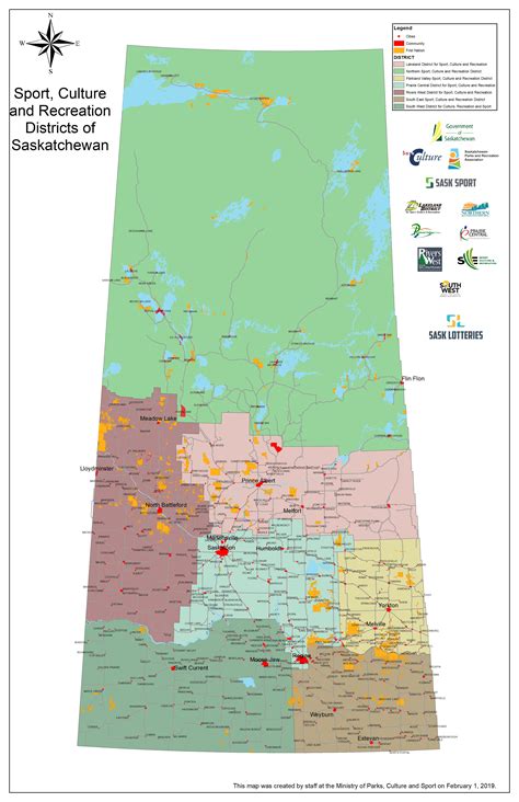 Central Saskatchewan Map