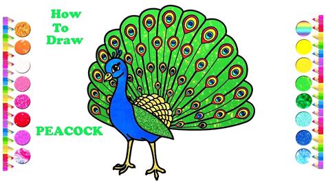 Easy Drawing Of Peacock