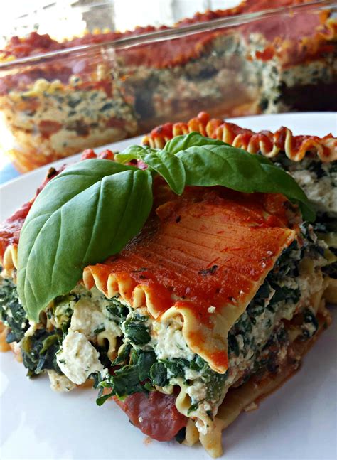 Tofu-Spinach Lasagne | PETA