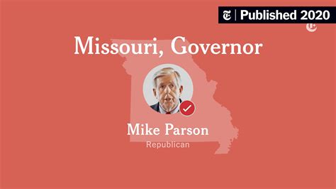 Missouri Governor Results: Mike Parson vs. Nicole Galloway - The New ...