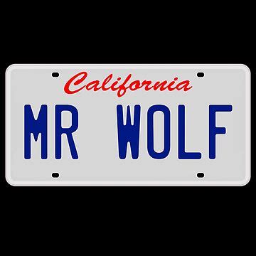 "Mr. Wolf - Pulp Fiction" Sticker for Sale by everything-shop | Redbubble