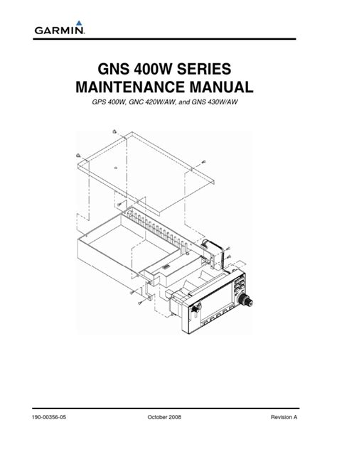 GNS430W GNS400WSeriesMaintenanceManual PDF | PDF | Electrical Connector ...