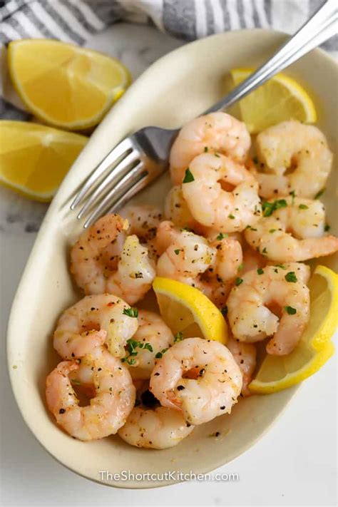 Air Fryer Frozen Shrimp (Ready in 15 minutes!) - The Shortcut Kitchen