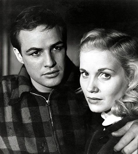 Marlon Brando and Eva Marie Saint in On the Waterfront (1954) | Marlon ...