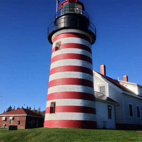 West Quoddy Head Lighthouse - Lubec, Maine - S Lubec Rd