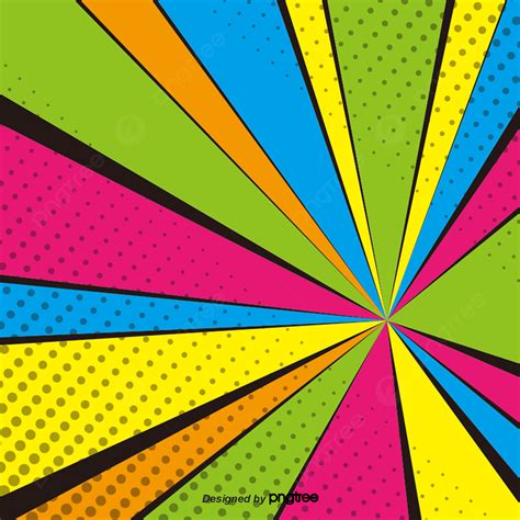 Colorful Lines Cartoon Background, Color, Line, Cartoon Background Image And Wallpaper for Free ...