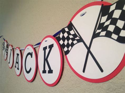 Cars Banner, Race Car Banner, Racing Banner | Car banner, Car themed parties, Race car party