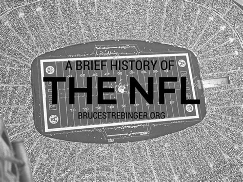 A Brief History of the NFL | PPT