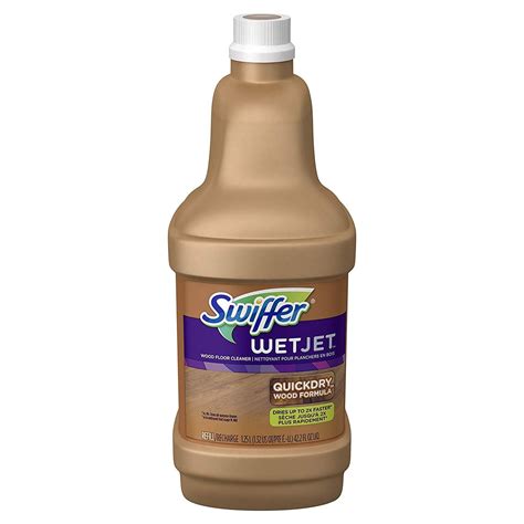 Swiffer WetJet Wood Floor Cleaner Solution Refill, Multi-purpose Blossom Breeze Scent Wet Jet ...