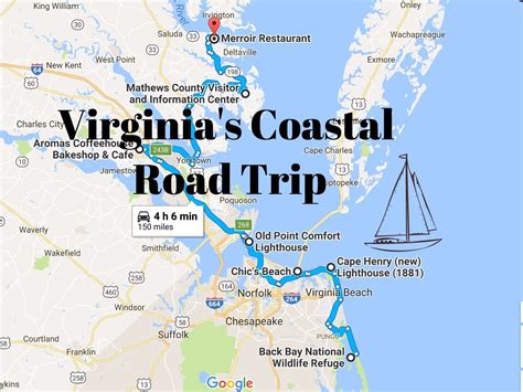 This 150-Mile Drive Is The Best Way To See Virginia's Stunning Coast | Road trip, Road trip usa ...