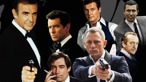 All James Bond Actors And Their Successful Career As Bond