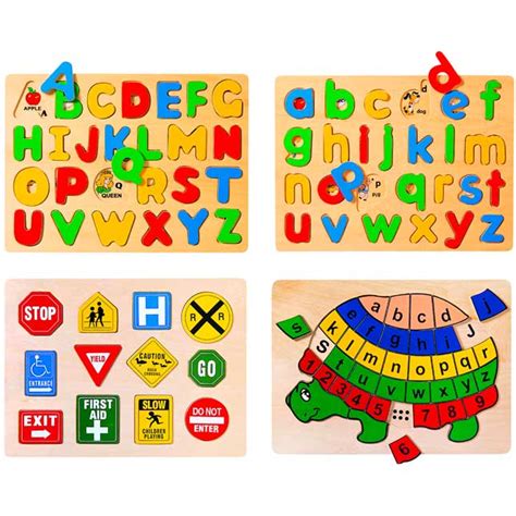 Discount School Supply® Preschool Puzzles - Letters, Numbers and Signs ...