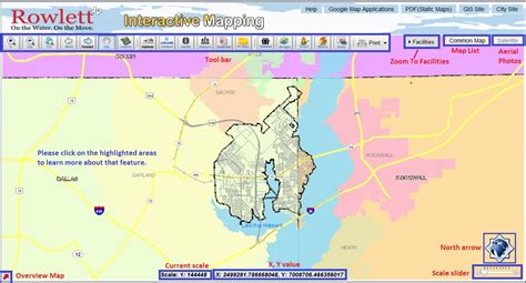 City of Rowlett Interactive Mapping User Guide