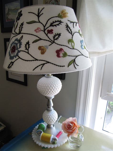 Hobnail Milk Glass Lamp. I got two of these for $3.49. | Milk glass lamp, Glass lamp shade ...