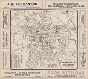 Historical Spartanburg County Maps – South Carolina Digital Library