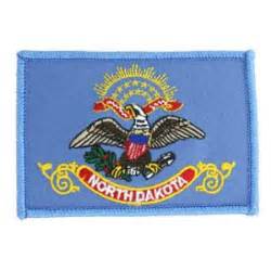 North Dakota State Flag Patch | Flying Tigers Surplus