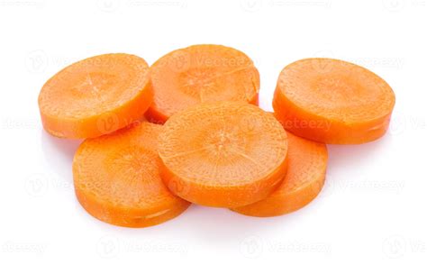 carrot slices isolated on white background 4287891 Stock Photo at Vecteezy