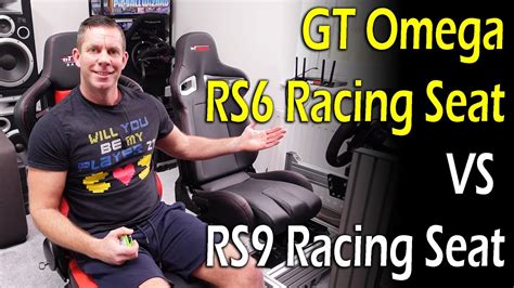 GT Omega RS6 vs RS9 Racing Seats - YouTube