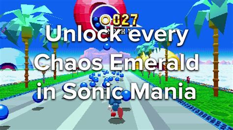 How to get all Chaos Emeralds in Sonic Mania's special stages - YouTube