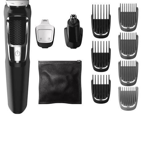 Philips Norelco Multigroomer All-in-One Trimmer Series 3000, 13 Piece Mens Grooming Kit, for ...