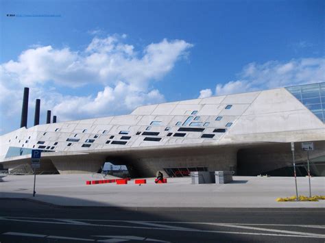 The Phaeno Science Center designed by the world-famous architect Zaha ...