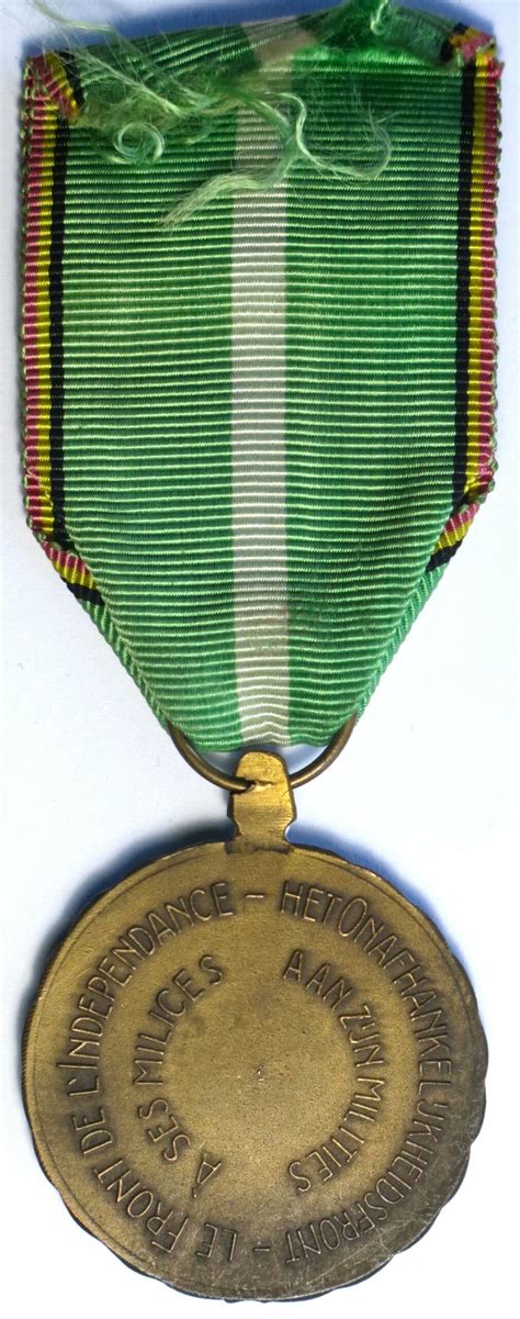 Belgium Military Service Medal - colonialcollectables buying and ...