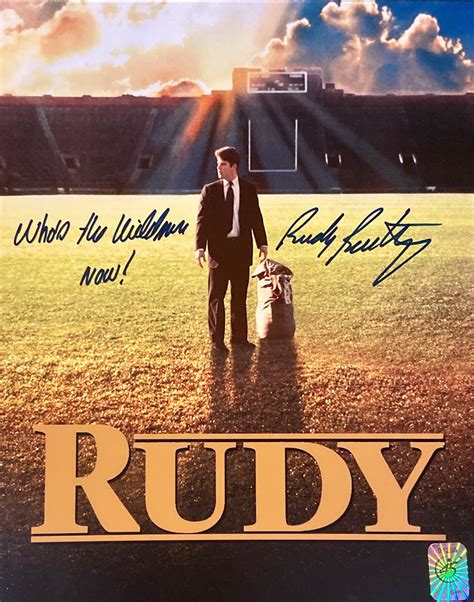 Rudy Ruettiger Signed RUDY Movie Poster 8x10 | Etsy