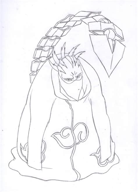 Sasori Hiruko Puppet Lineart by kingvegito on DeviantArt