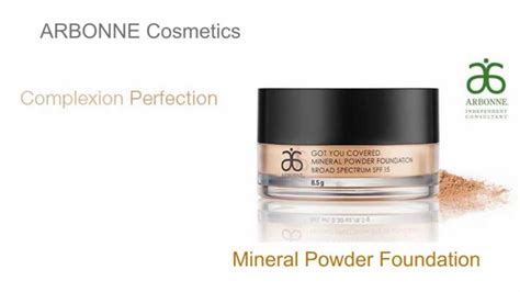 ARBONNE MINERAL POWDER FOUNDATION - YouTube