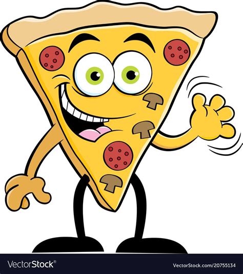 Cartoon Cake, Food Cartoon, Cartoon Pizza Slice, Emoticon, Emoji, Pizza Art, Dessert Pizza ...