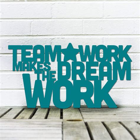 Teamwork Makes the Dream Work - Sticks and Steel