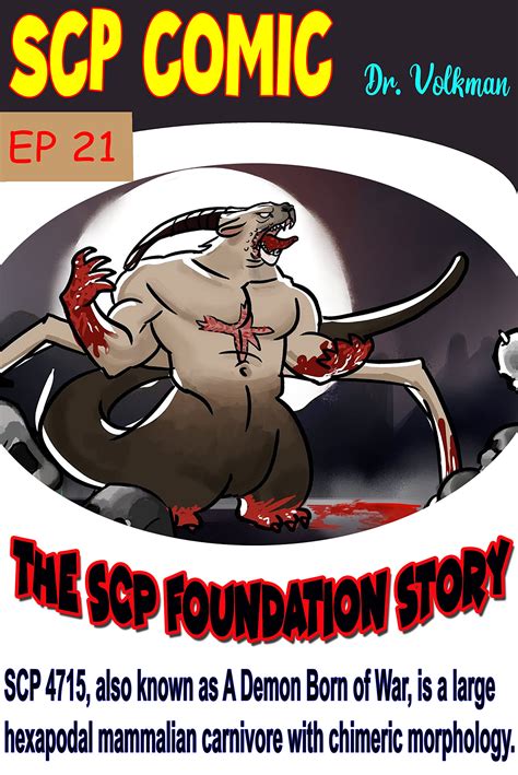 The SCP Horror Story Vol 21: SCP-4715 Tales From The Foundation by Dr. Volkman | Goodreads