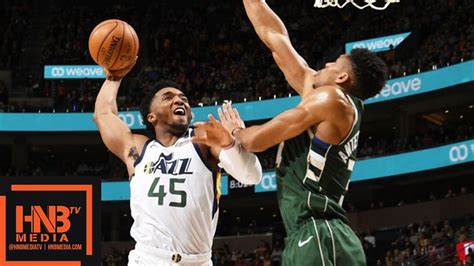 Milwaukee Bucks vs Utah Jazz - Full Game Highlights | November 8, 2019 ...