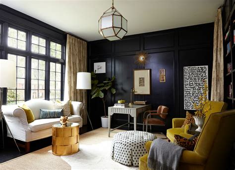 10 Black Living Room Ideas That Make a Moody Statement