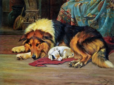 Victorian British Painting: Dog paintings